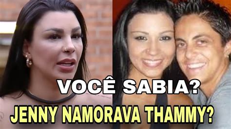 thammy e jenny|Thammy Miranda assume que já namorou a irmã adotiva, Jenny。